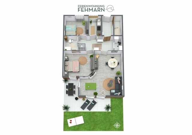 Ferienwohnung in Fehmarn OT D&auml;nschendorf - Ferienwohnung Fehmarn "FeWoFe"**** - Bild 14