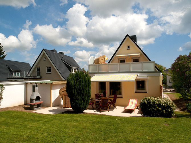 Ferienwohnung in Gr&ouml;mitz - Seehus II - R&uuml;ckansicht