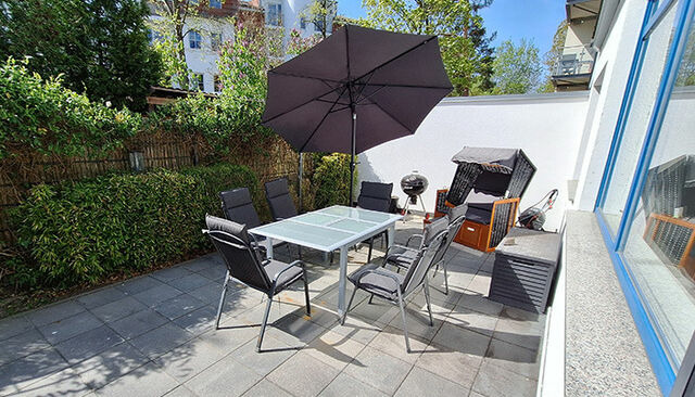 Ferienhaus in Heringsdorf - Johanna BRINKMANNHAUS -historisch viel Platz fast am Strand Sauna Terrasse Grill - Bild 10