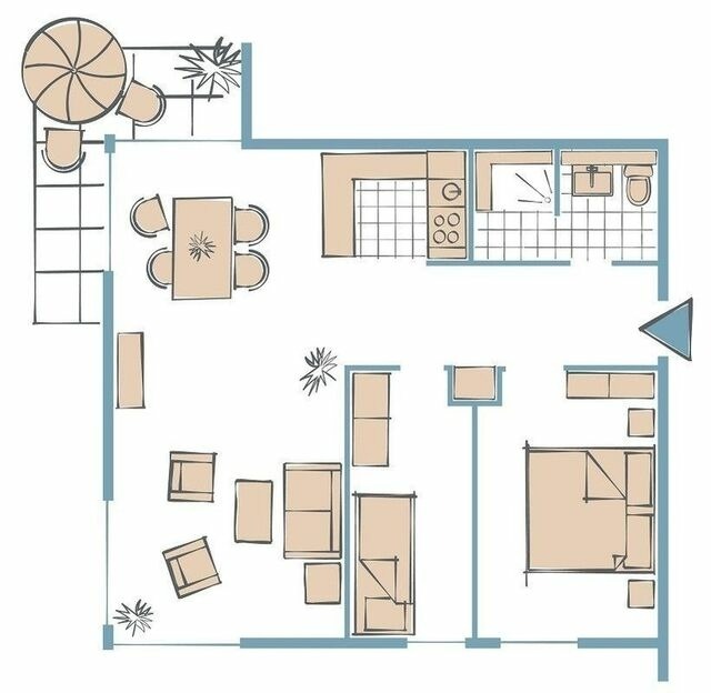 Ferienwohnung in Heiligenhafen - "Dünenpark Heiligenhafen", Haus "Dünengras", Wohnung Ankerplatz, Nr. 1 - Bild 23