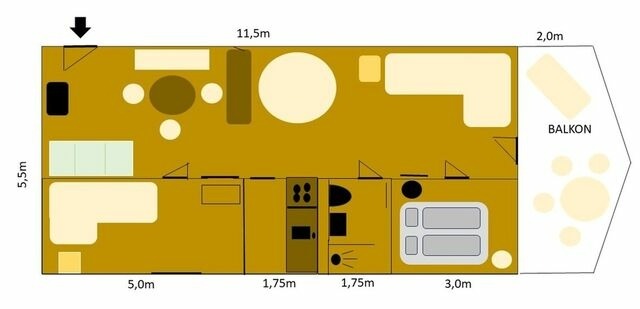 Ferienwohnung in Sch&ouml;nberger Strand - Stoltenberg, Birte: App. "Happy Ocean View" (Nr. 301) - Bild 15