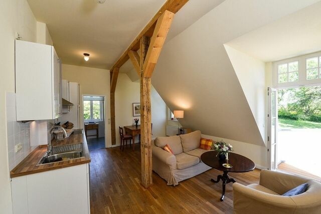 Ferienwohnung in Neuenkirchen (R&uuml;gen) - Ferienwohnung 6 direkt am Wasser im Gut Grubnow R&uuml;gen - Bild 4